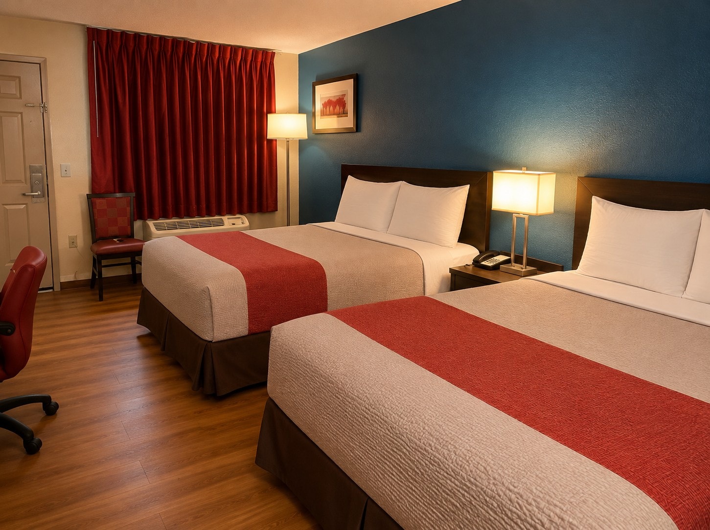 2 Double Beds — Smoking at Mountain Inn, Dayton TN